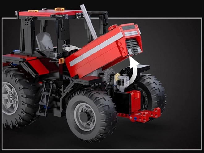 Grand ensemble de blocs 1675-ele 1:17 Tracteur + charrue télécommandée ZA5251