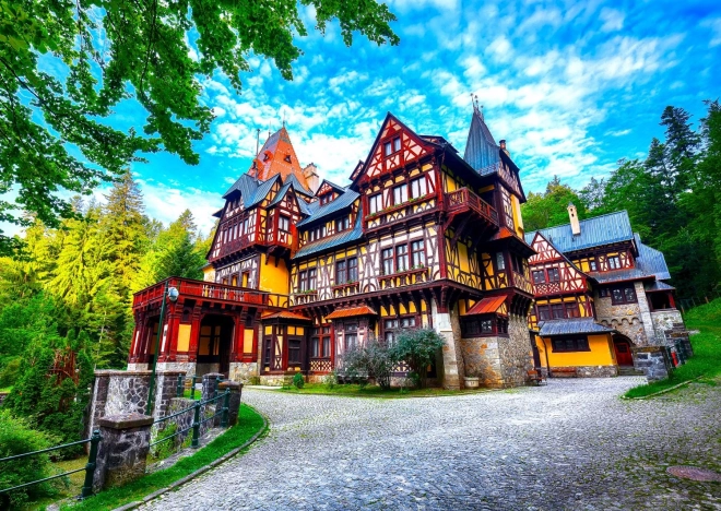 Enjoy puzzle Royal Residence Sinaia Romania 1000 pieces