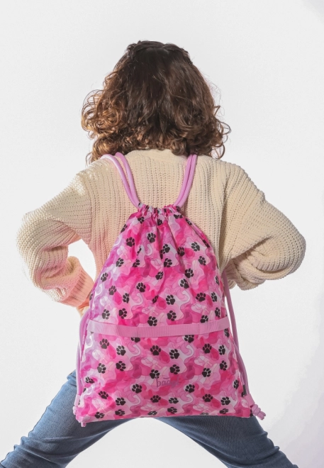 Set Schulbedarf BAGGL Pfoten: Ranzen, Federmäppchen und Beutel