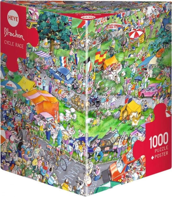 HEYE Puzzel Fietswedstrijd 1000 stukjes