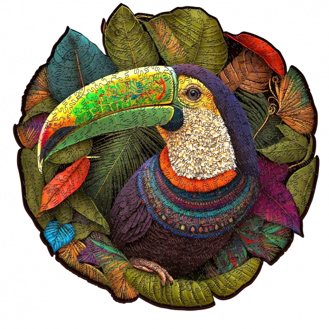 Wooden Puzzle Toucan 500 Pieces