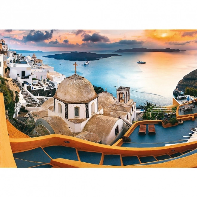 Puzzel 1000 stukjes Sprookjesachtig Santorini