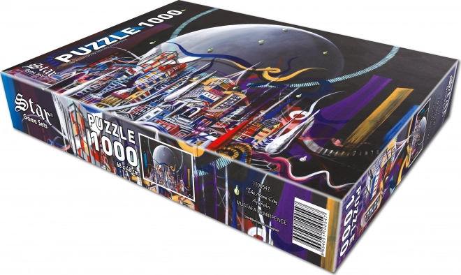 Puzzle Ville lunaire 1000 pièces
