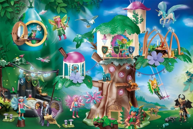 Schmidt puzzel Playmobil Ayuma: magisch feeënbos 100 stukjes