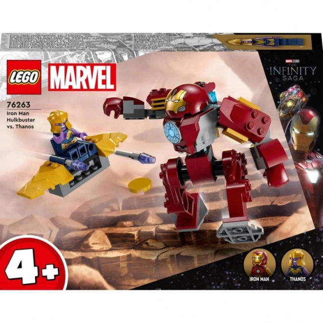 Lego Marvel Iron Man Hulkbuster tegen Thanos