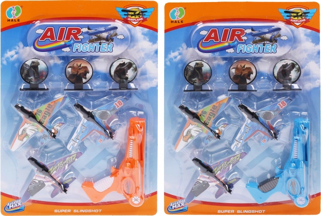 Avions à lancer - set de 3 pièces
