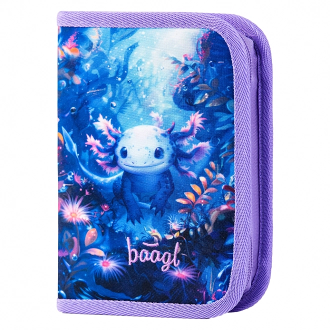 Schooletui een laag Axolotl
