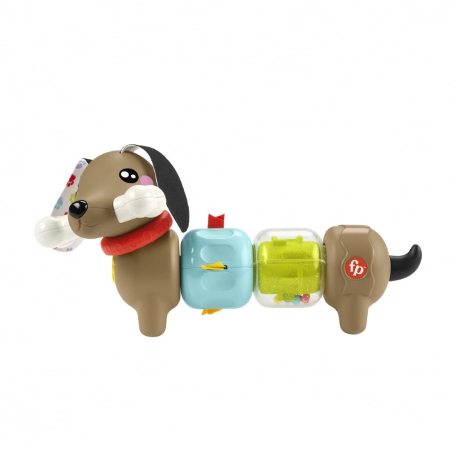 Fisher-Price Rattling and Clacking Dachshund Toy