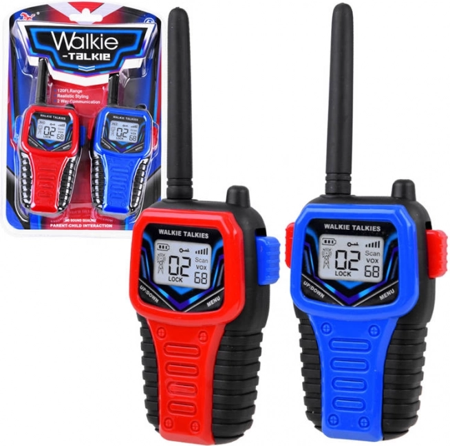 Kids' walkie-talkie set with up to 35 m range (2 pcs)