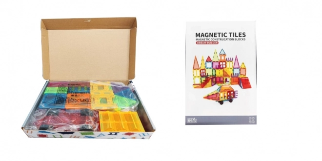 Colorful Magnetic Building Blocks Set