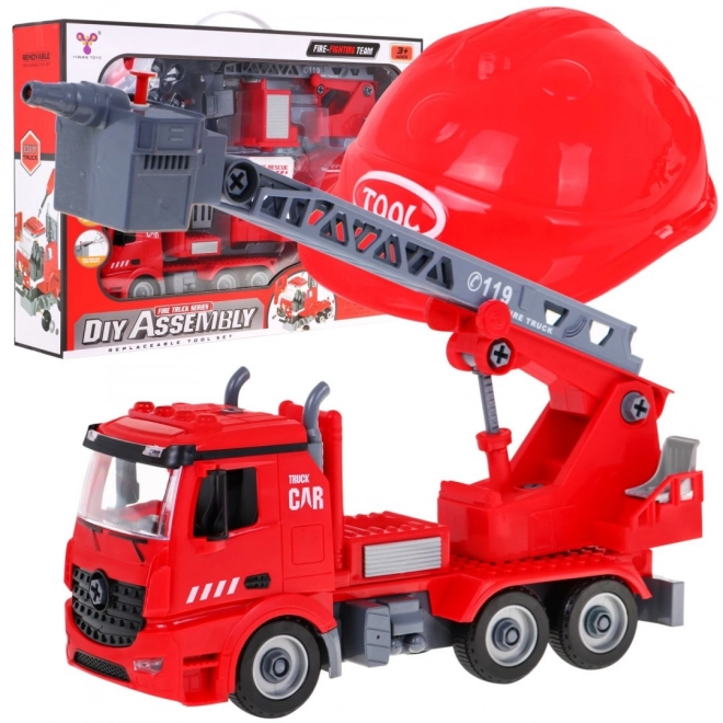 Brandweerauto 2in1 Helm