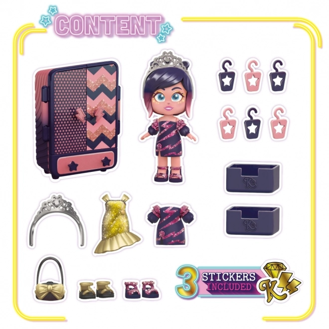 Playset with Doll KookyLoos Ava