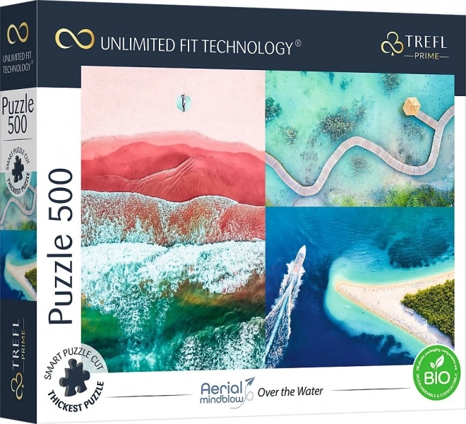 Trefl puzzle UFT Aerial Mindblow: Above the Water 500 pieces