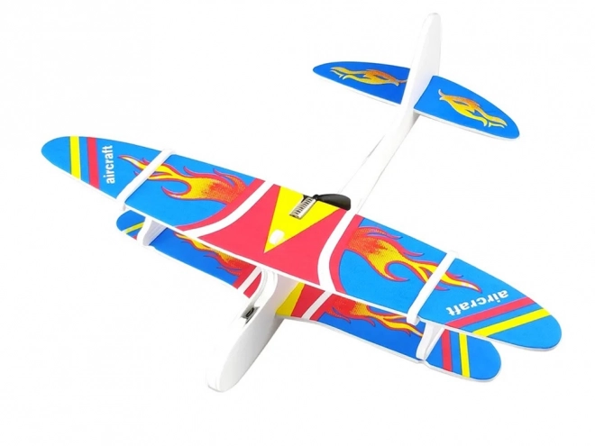 Flying Foam Plane with USB Motor