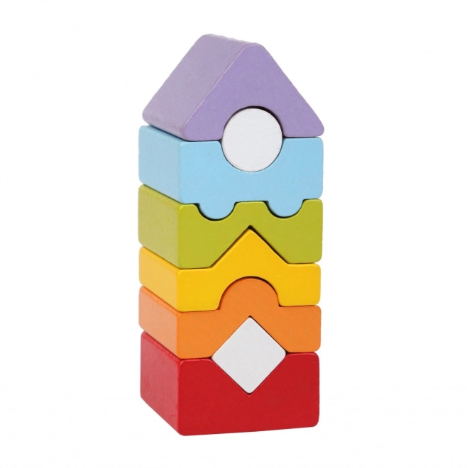 CUBIKA 15009 Toren XII - houten puzzel 8 onderdelen