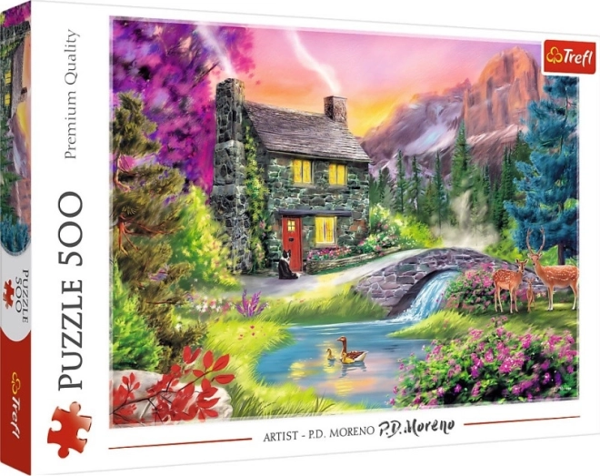 Puzzle 500 Pieces - Mountain Idyll