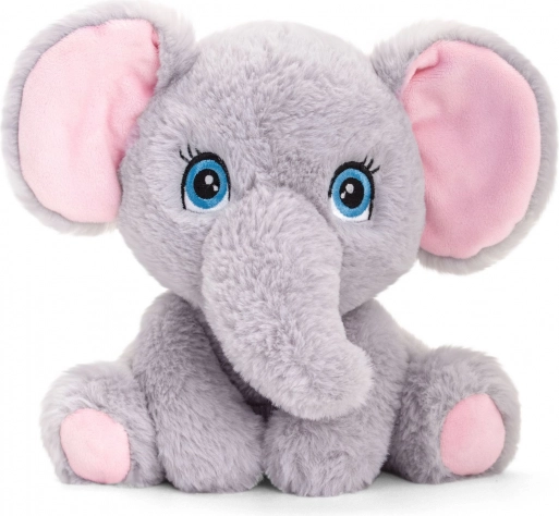 Keel Toys SE1090 Keeleco Elefant – umweltfreundliches Plüschtier 16 cm