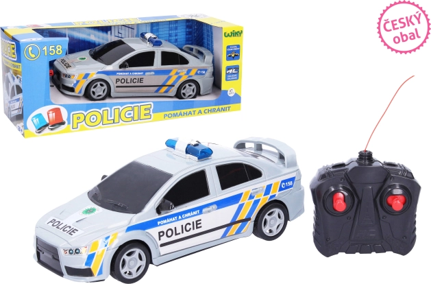 RC Police Car CR Remote Control 23 cm