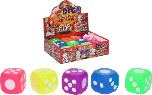 Dé lumineux 4 cm