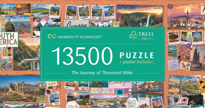 TREFL Puzzel UFT Reizen van duizend mijlen 13500 stukjes