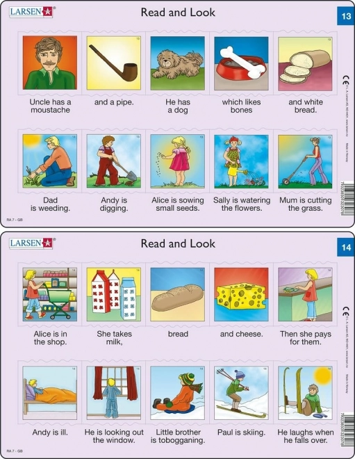 English Puzzle – Short Text, 10 Pieces