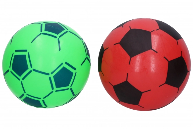 Bal rubber onopgeblazen - voetbal 22 cm