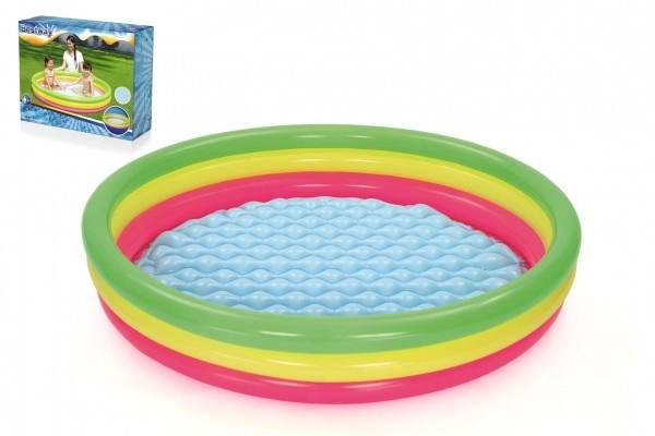Inflatable Rainbow Pool for Kids