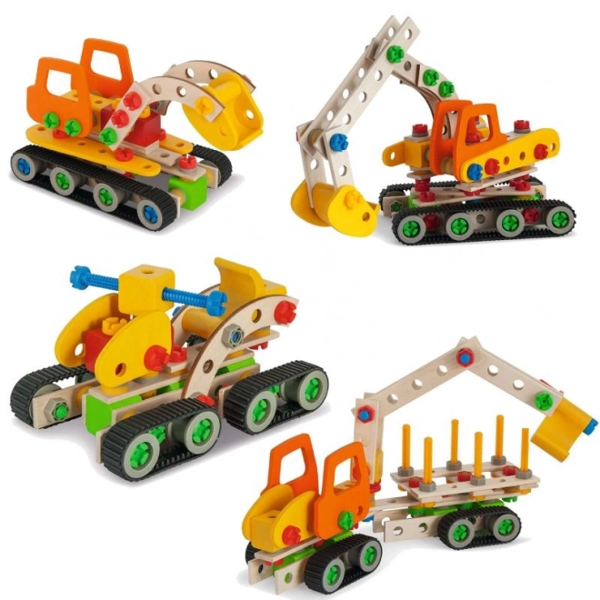 Kit de construction Constructor 4 Pelle - 170 pièces
