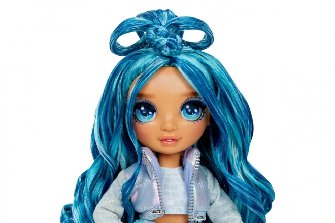 Rainbow High Wintermodepop - Skyler (Blauw)