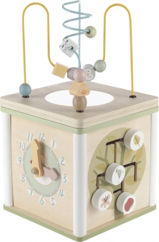Cube d’activités en bois