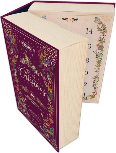 Luxury book-style format with 24 windows