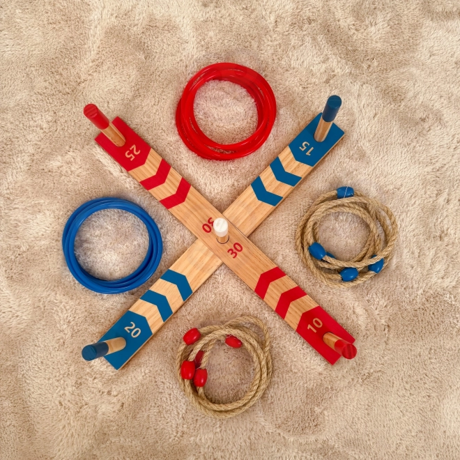 Houten spel Ring Cross van Tooky Toy