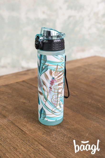 BAAGL Tritan-fles voor drinken Leafs, 700 ml