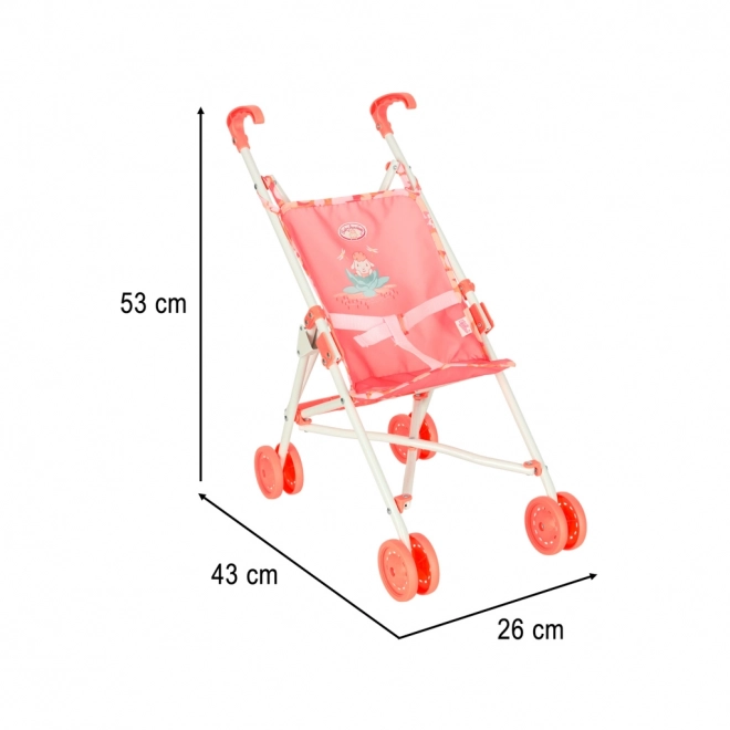 Roze kinderwagen Baby Annabell