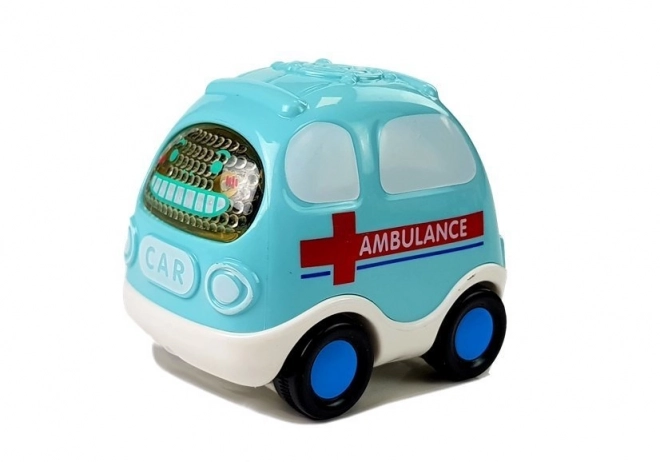 Kinderset van autootjes met koord 7 stuks