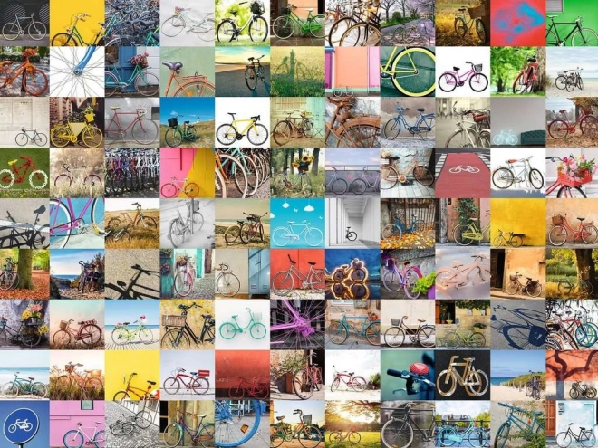 Ravensburger puzzel 99 fietsen 1500 stukjes
