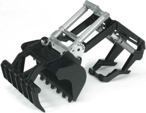 bruder front loader with grapple for 2000 series tractors 1:16