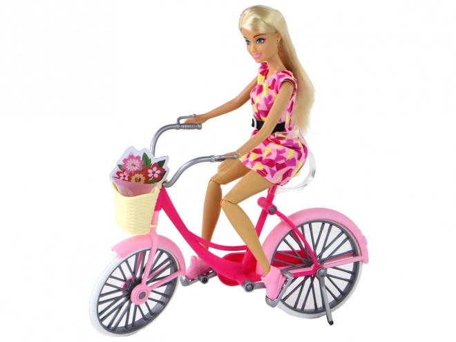 Anlily Pop Fiets Set Roze