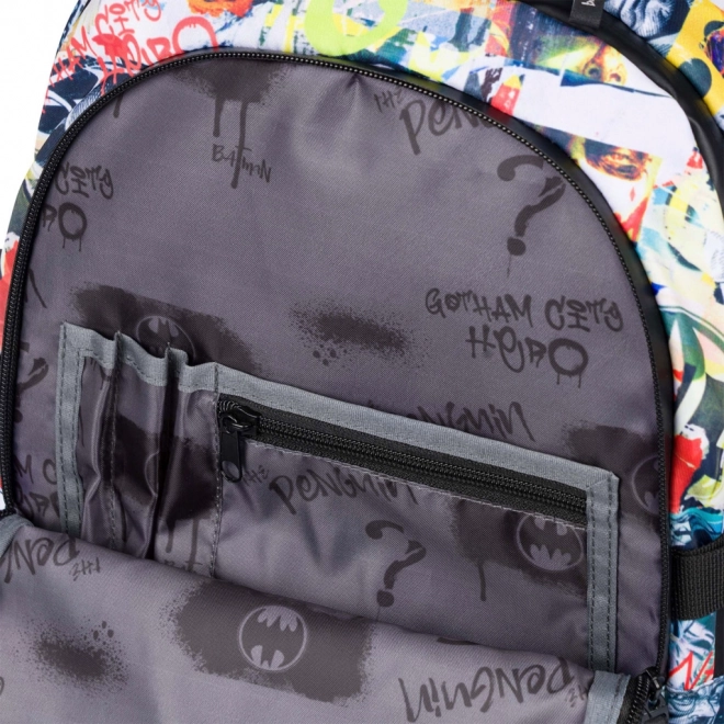 BAAGL Sac à dos scolaire Skate Batman Comics