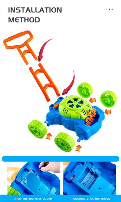 BUBLI Bellenblaasmachine met geluid
