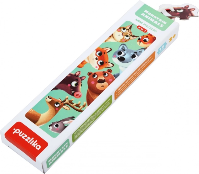 Puzzlika Waldtiere – Lernpuzzle für Kinder, 16 Teile