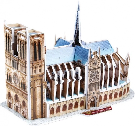 Realistic details of the iconic cathedral