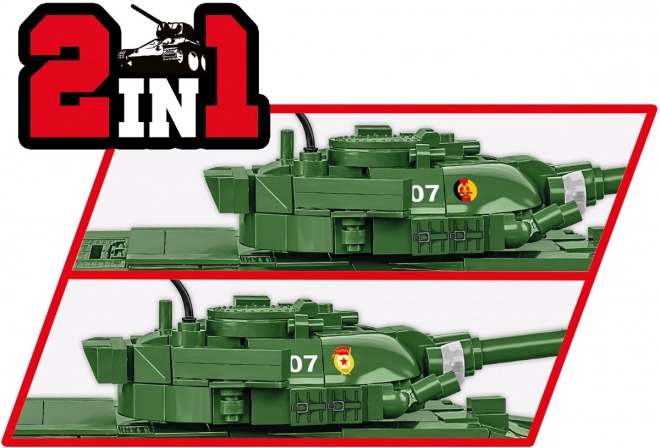 COBI 2625 Strijdkrachten T-72 (DDR/SOVJET), 1:35, 680 stuks, 1 f