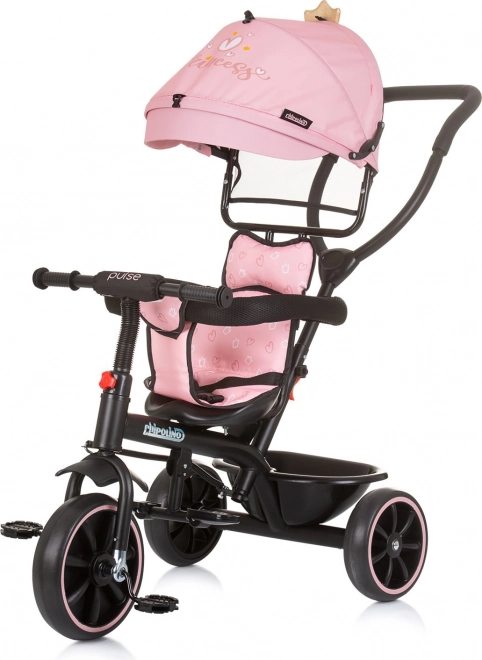 CHIPOLINO Driewieler met Dak Pulse 2v1 Prinses