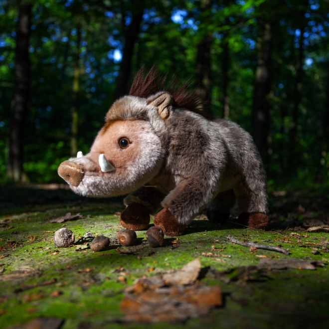 Pluchen wilde zwijn staande 30 cm ECO-VRIENDELIJK