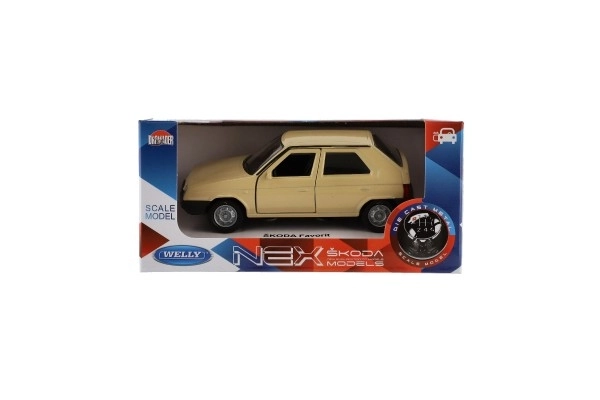 Modelauto Škoda Favorit van Welly
