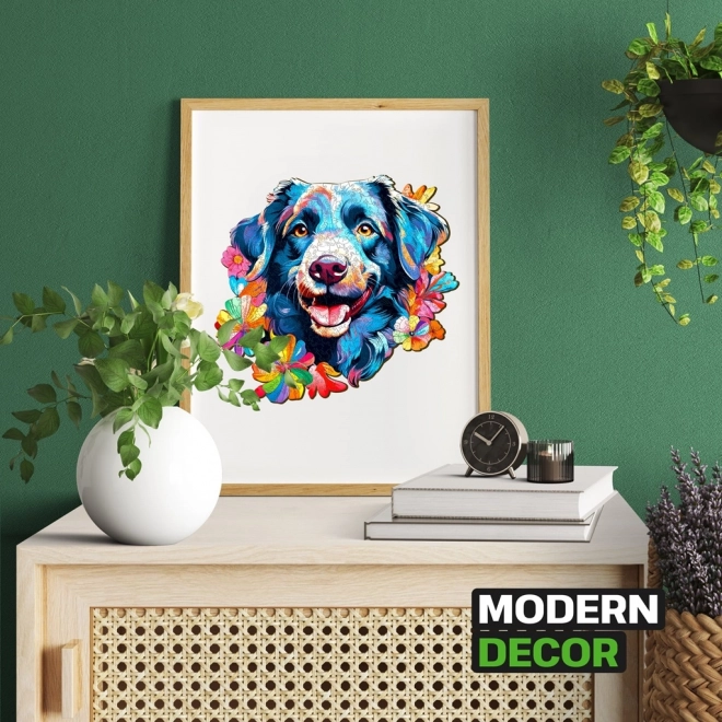 Houten puzzel Hond 500 stukjes