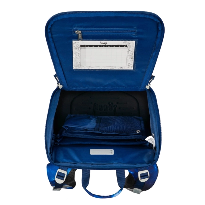 Ensemble scolaire Vaisseau spatial : cartable, trousse et sac