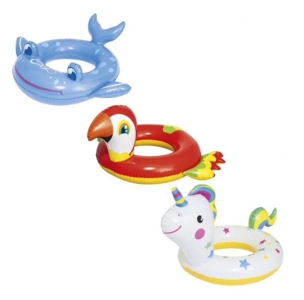 BESTWAY 84x76cm Kinder Zwemring Papegaai Vinyl