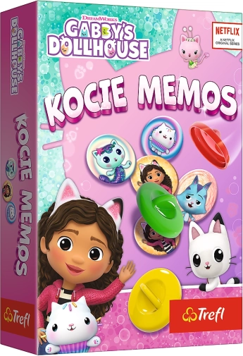 Pexeso Kocie Memos TREFL – Gabby’s Poppenhuis